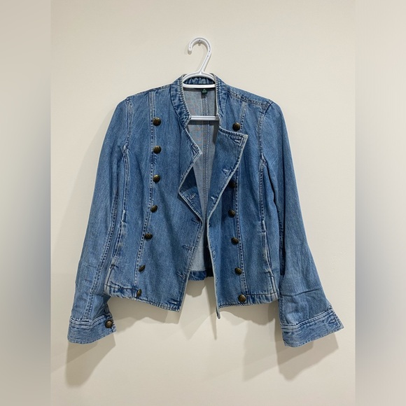 Ralph Lauren Military Jean Jacket - Picture 2 of 7